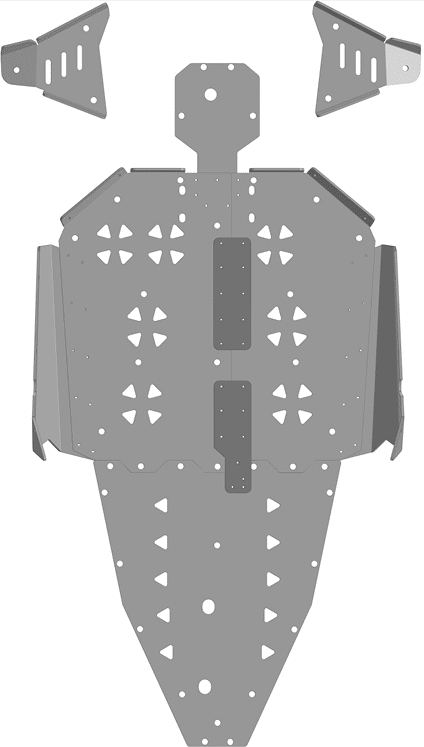 Защита днища (пластик) для CFMOTO ZFORCE Z10 EPS