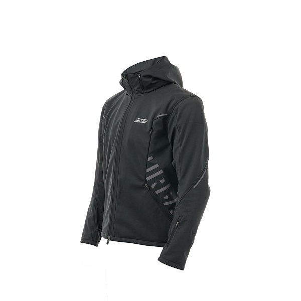 Мототолстовка DF URBAN Man Black с защитой